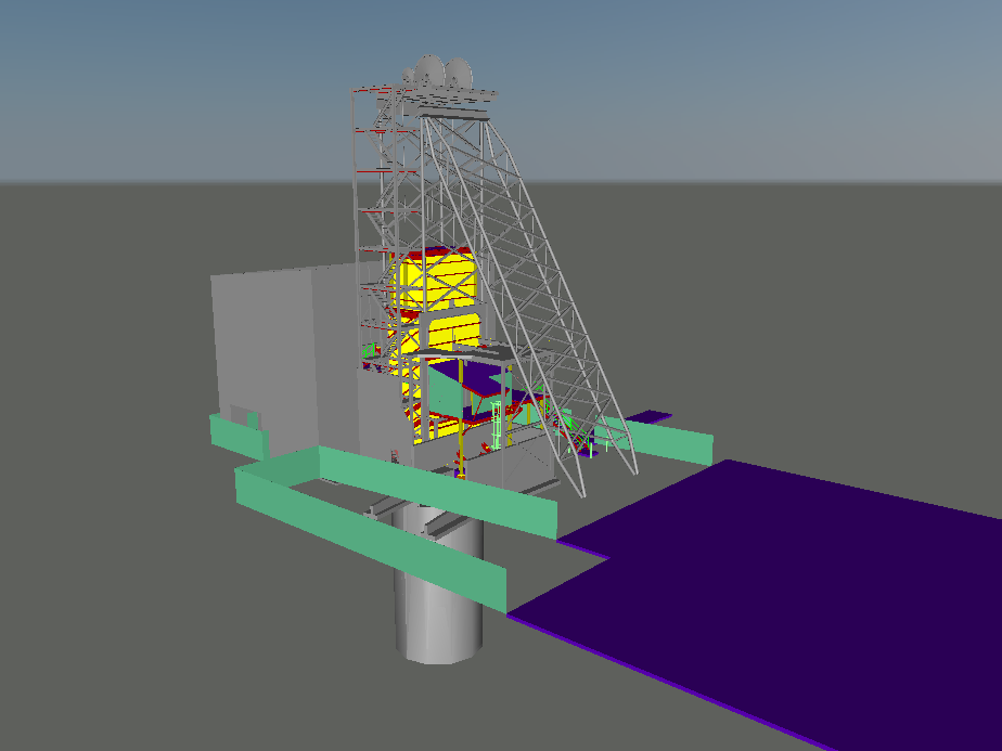  Barrick Gold TR #1 Headframe Modifications 